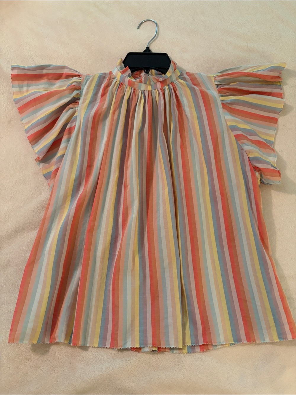Trovata Multicolor Striped Top - Pastel Rainbow